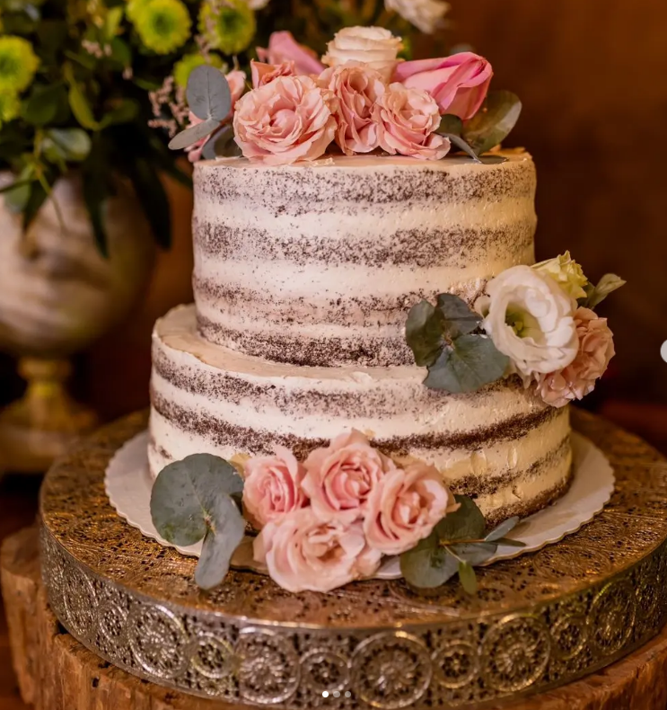 Bolo decorado Jhiu Meireles